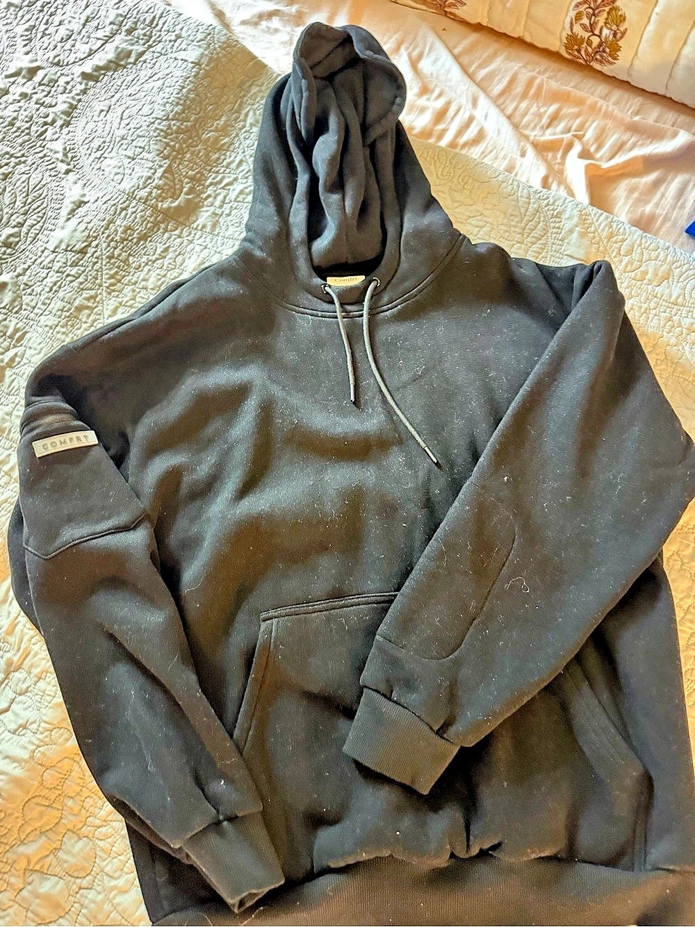 Comfrt Signature Hoodie Black Large